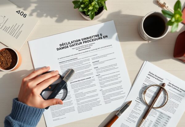 Procédure déclaration sinistre dommage ouvrage modèle lettre