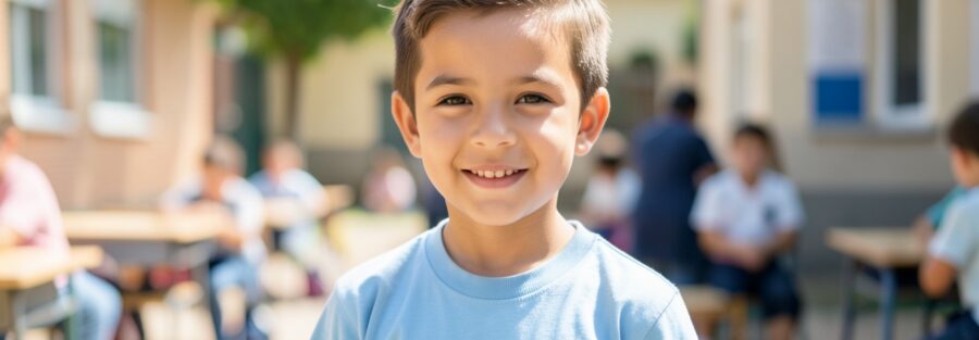 GAV enfant scolaire pour une protection à l'école