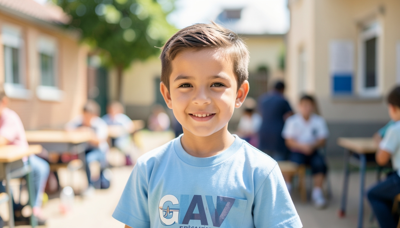 GAV enfant scolaire pour une protection à l'école