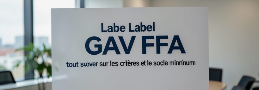 label GAV FFA critères et socle minimum
