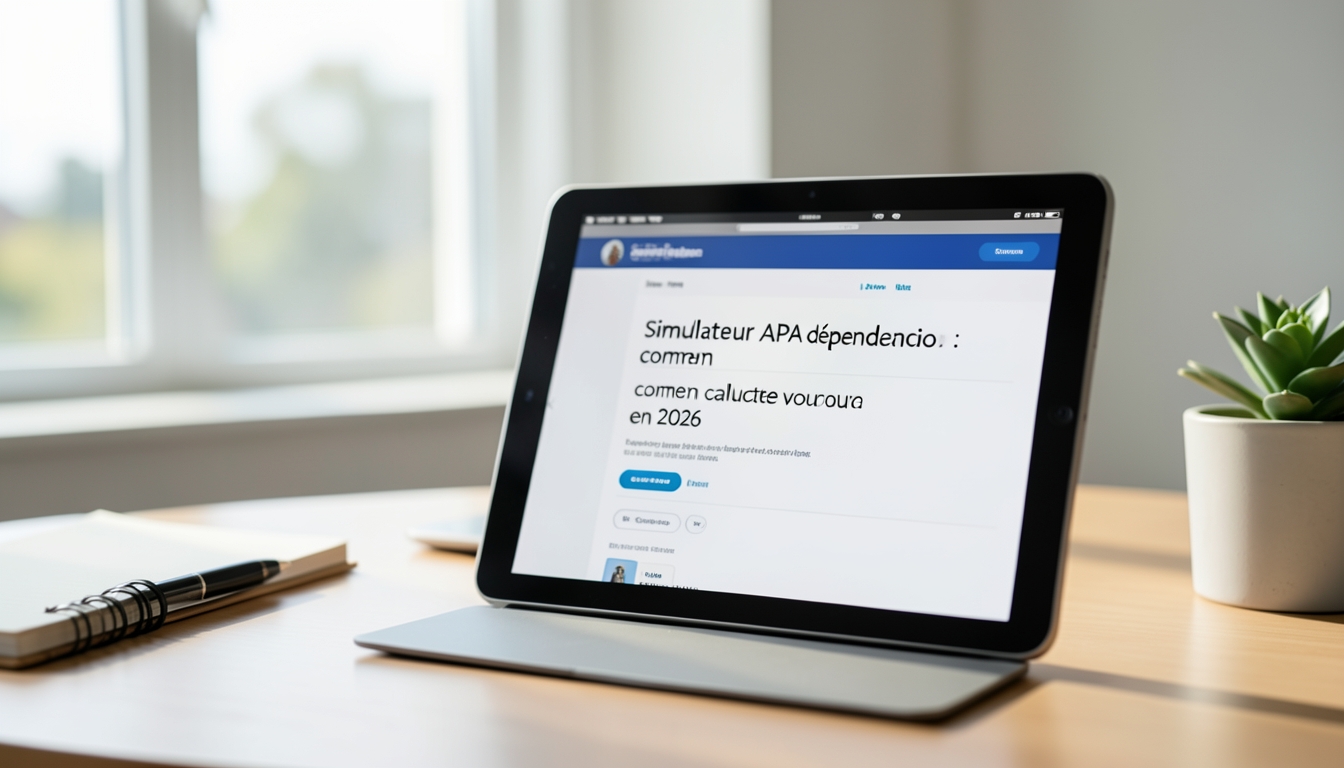 simulateur APA dépendance en ligne